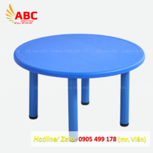 Bàn Nhựa Tròn Nhập Khẩu Chất Lượng