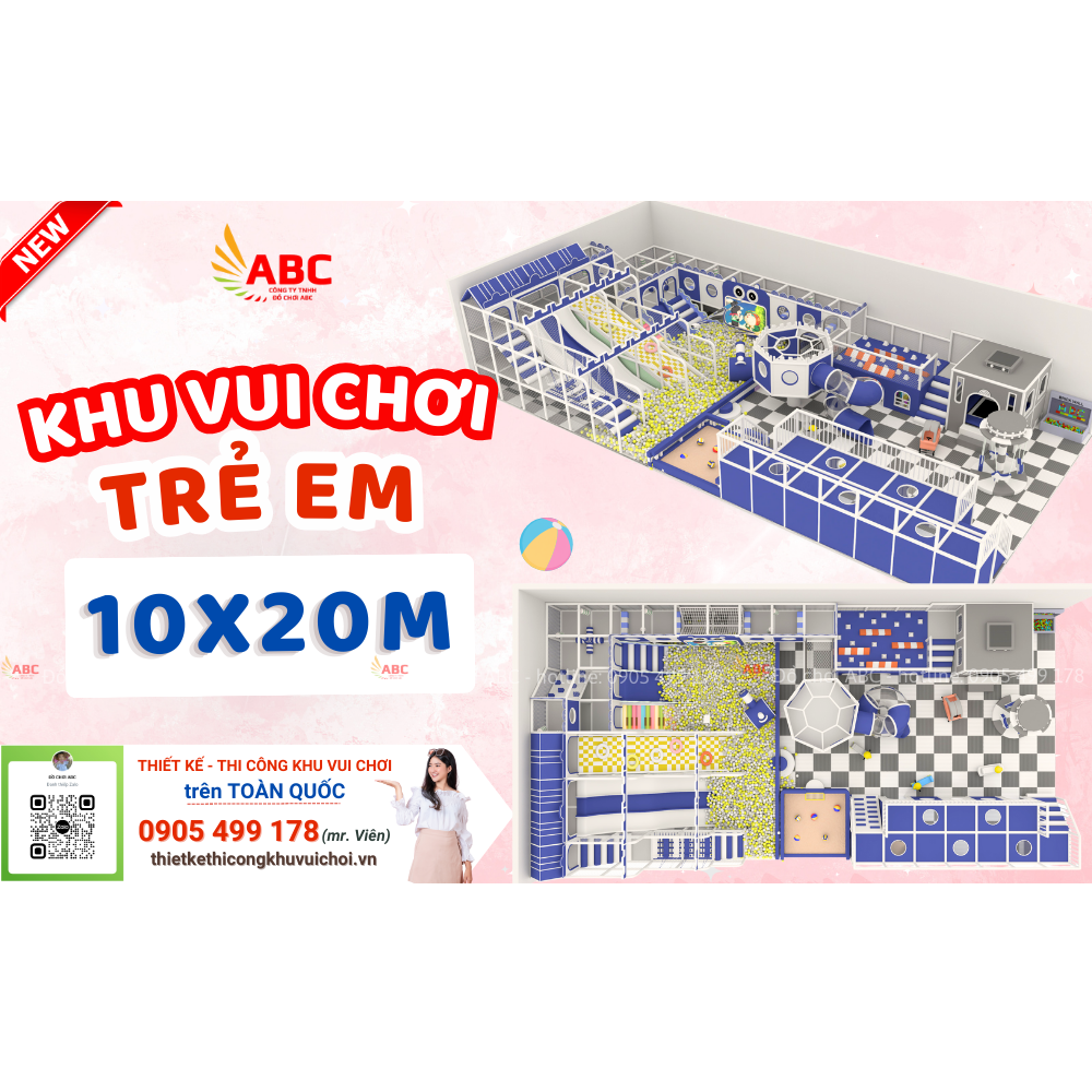 khu-vui-choi-tre-em-200m2 Mẫu khu vui chơi trẻ em 200m2 tại Quảng Bình