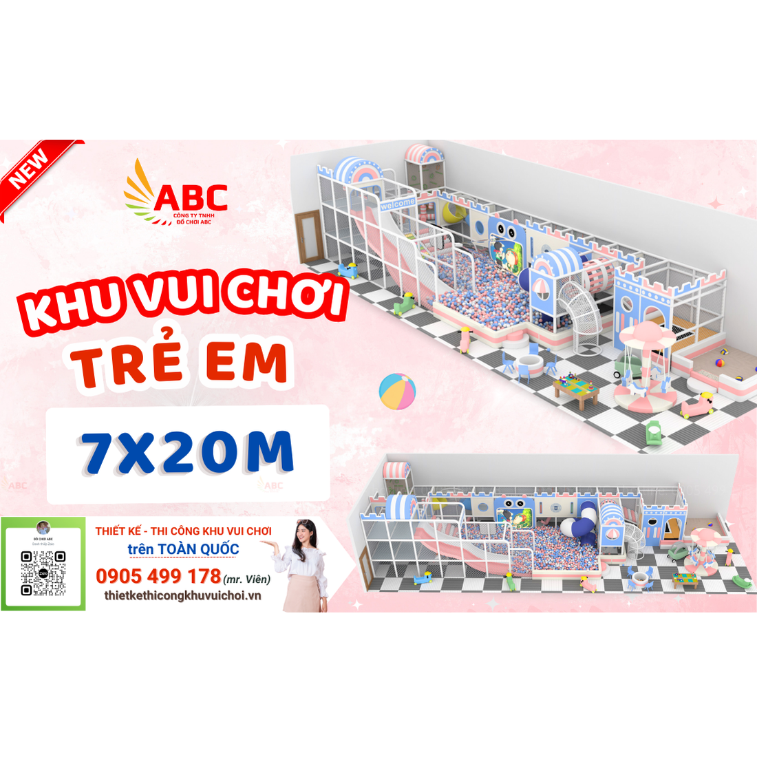 mau-thiet-ke-khu-vui-choi-tre-em-140m2 Thiết Kế Khu Vui Chơi 140m2 Mẫu Mới - Đẹp tại Ninh Thuận
