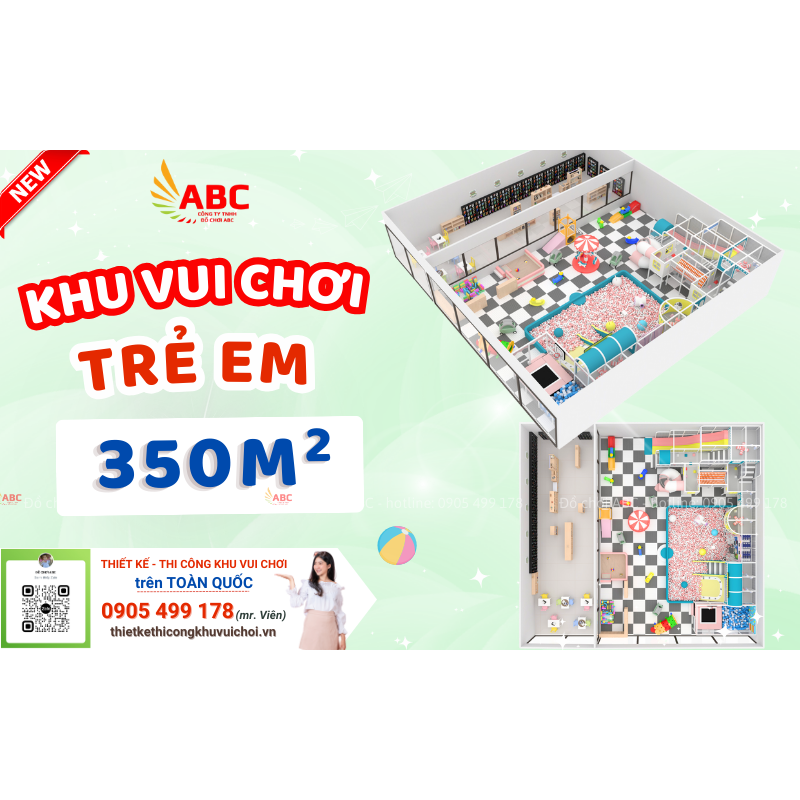 mau-thiet-ke-khu-vui-choi-trong-nha-350m2 1 Mẫu Khu Vui Chơi Trong Nhà 350m2 Cực Phẩm ở Phú Yên