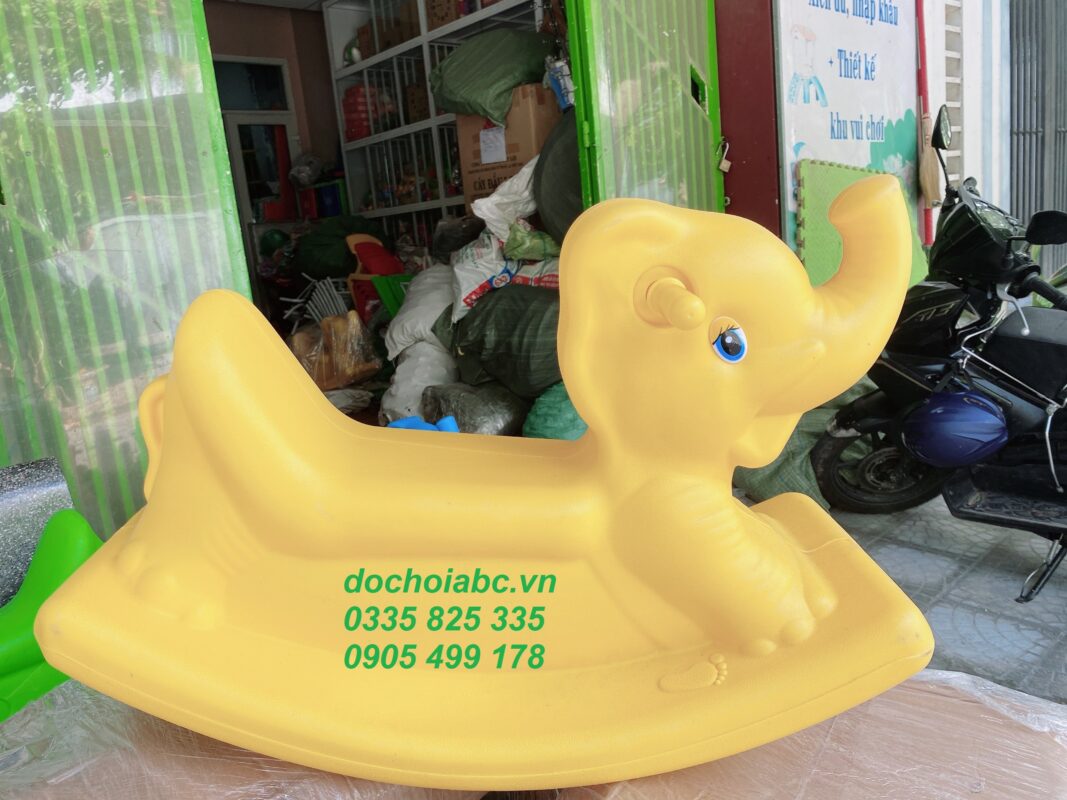 Bập bênh đơn con voi tăng cường sự vận động thể chất