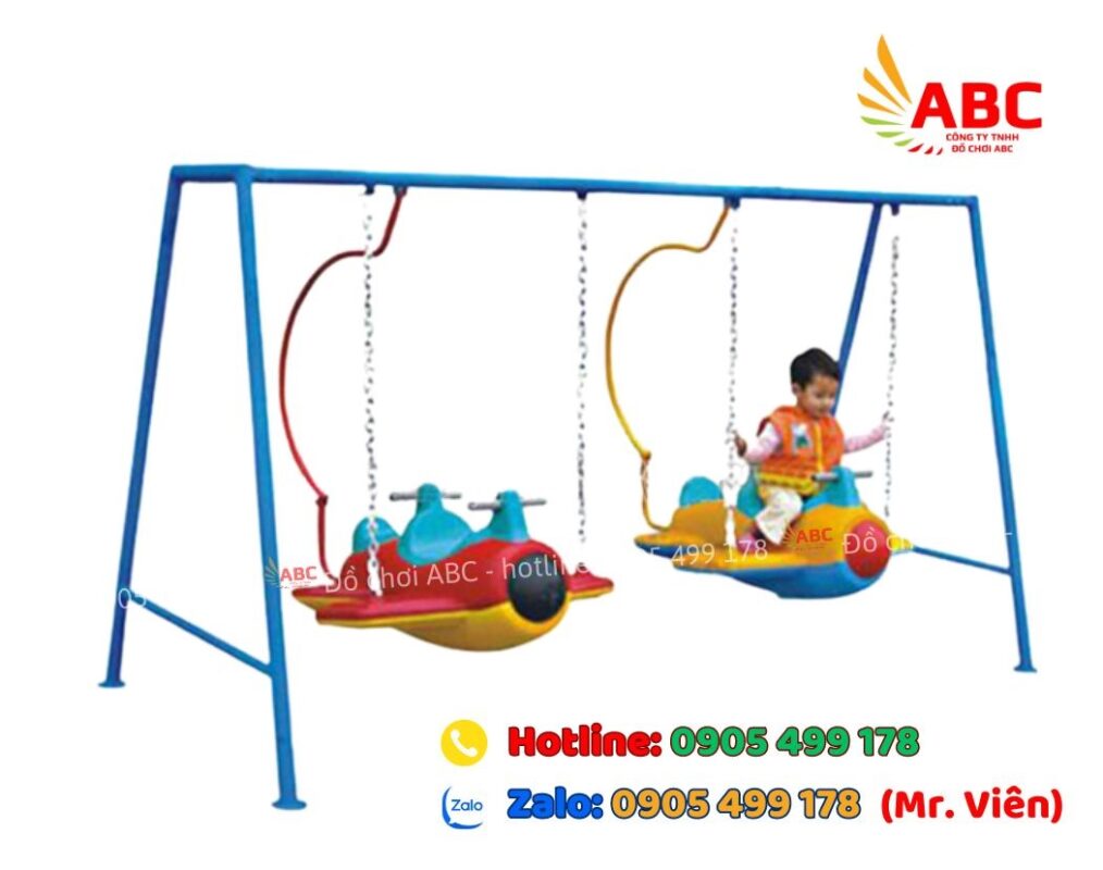 Xích Đu 2 Ghế Máy Bay Ngoài Trời