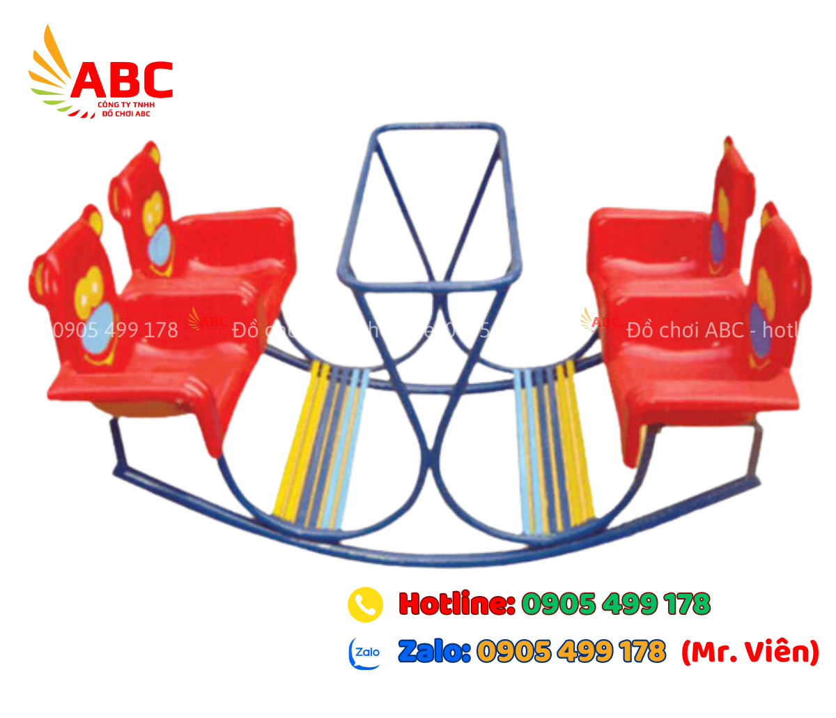 bap-benh-gau Bập bênh ghế gấu 4 chỗ