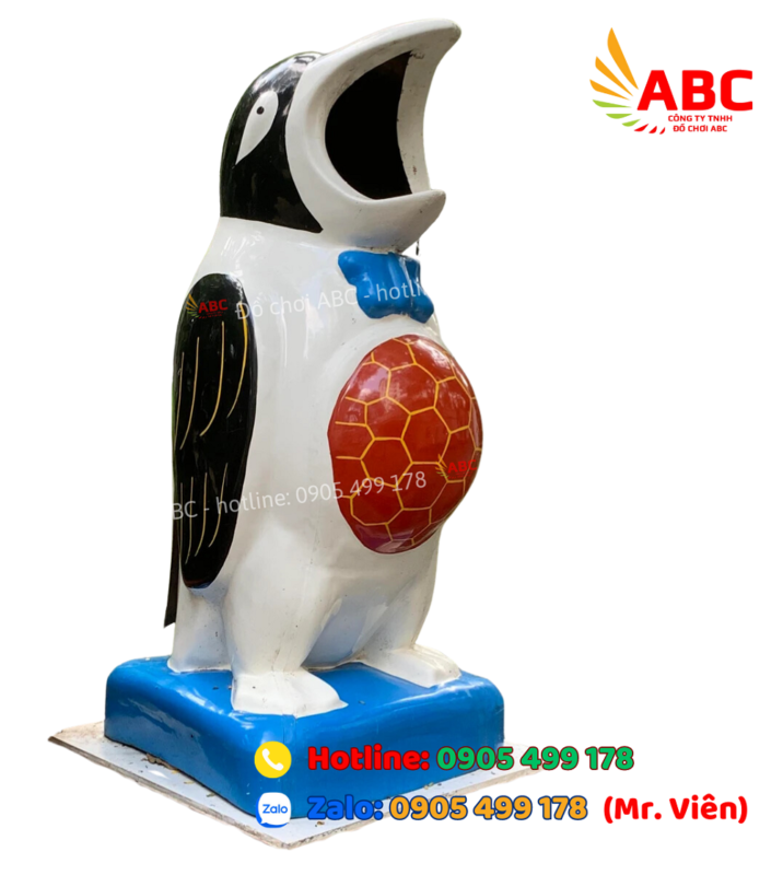 Thùng rác chim cánh cụt - Chất lượng cao, Giá cực tốt
