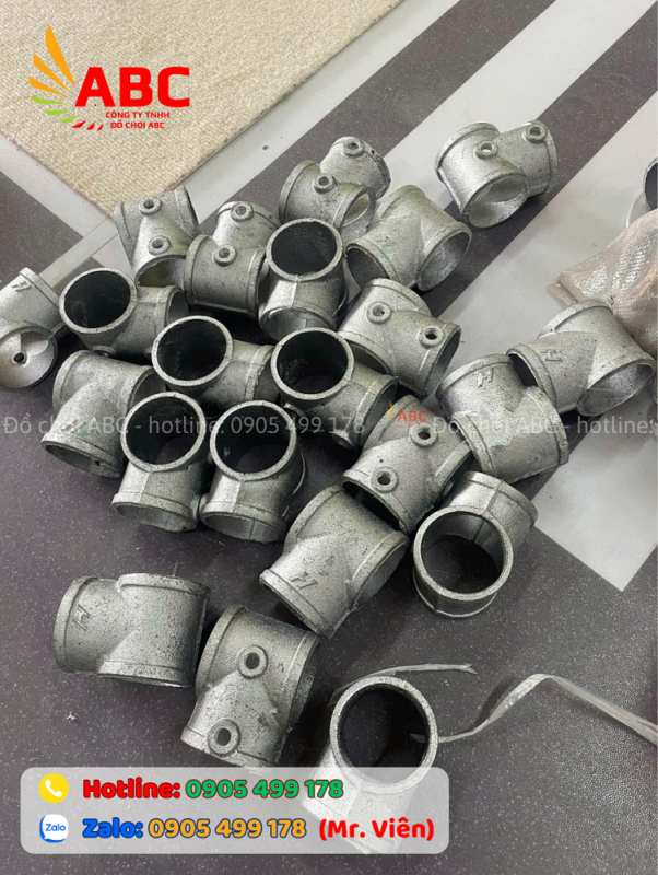 Khớp nối khung sắt nhà liên hoàn