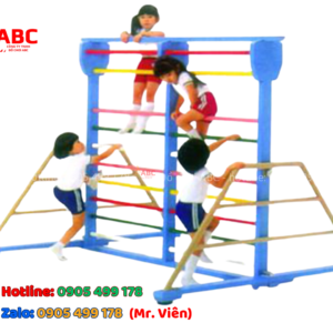 Thang leo vận động thể chất cho trẻ em mầm non