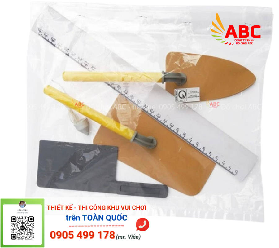Bộ dụng cụ xây dựng - Đồ chơi mầm non