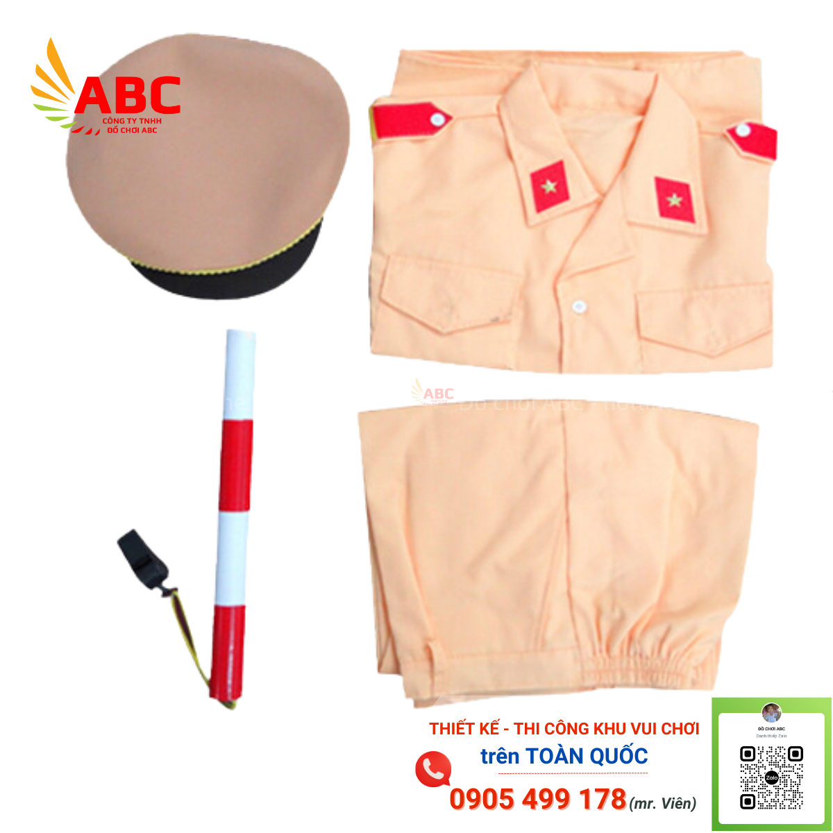 bo-trang-phuc-cong-an Bộ trang phục công an cho bé mầm non