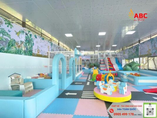 Khu vui chơi trẻ em trong nhà hấp dẫn ở Kon Tum