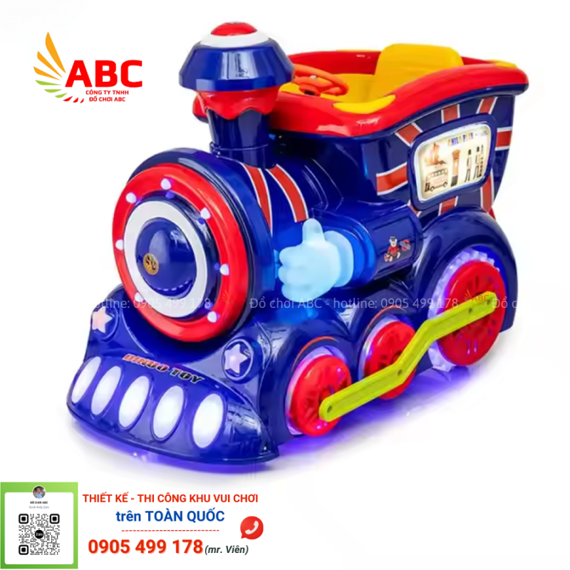 Những chiếc nhún điện nhập khẩu đa dạng về kiểu dáng và màu sắc