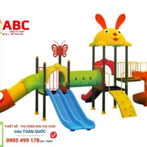 Bộ liên hoàn 2 khối ống chui ngoài trời