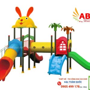 Bộ liên hoàn khối ống chui cho bé ngoài trời
