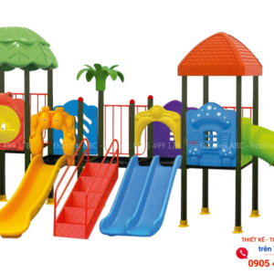 Bộ cầu trượt liên hoàn 5 khối