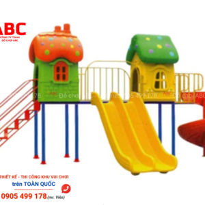 Bộ liên hoàn nhà nấm 2 khối