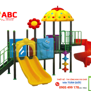 Bộ liên hoàn 3 khối mái bí ngoài trời