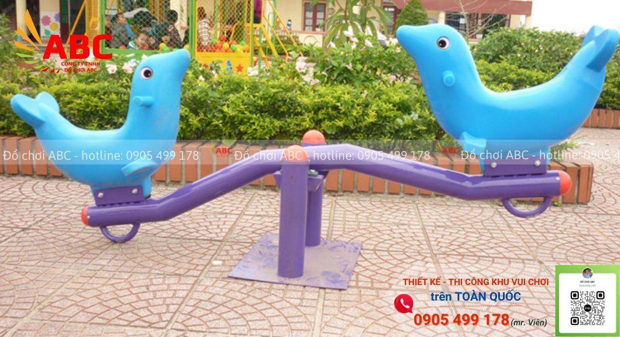 Bập bênh 2 con giống