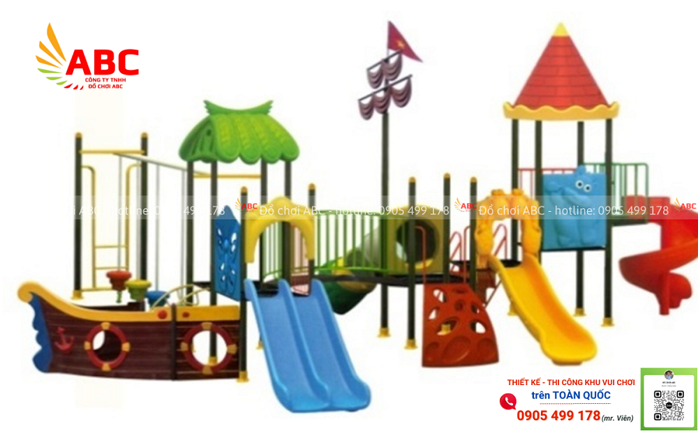 Bộ cầu trượt liên hoàn tàu thủy