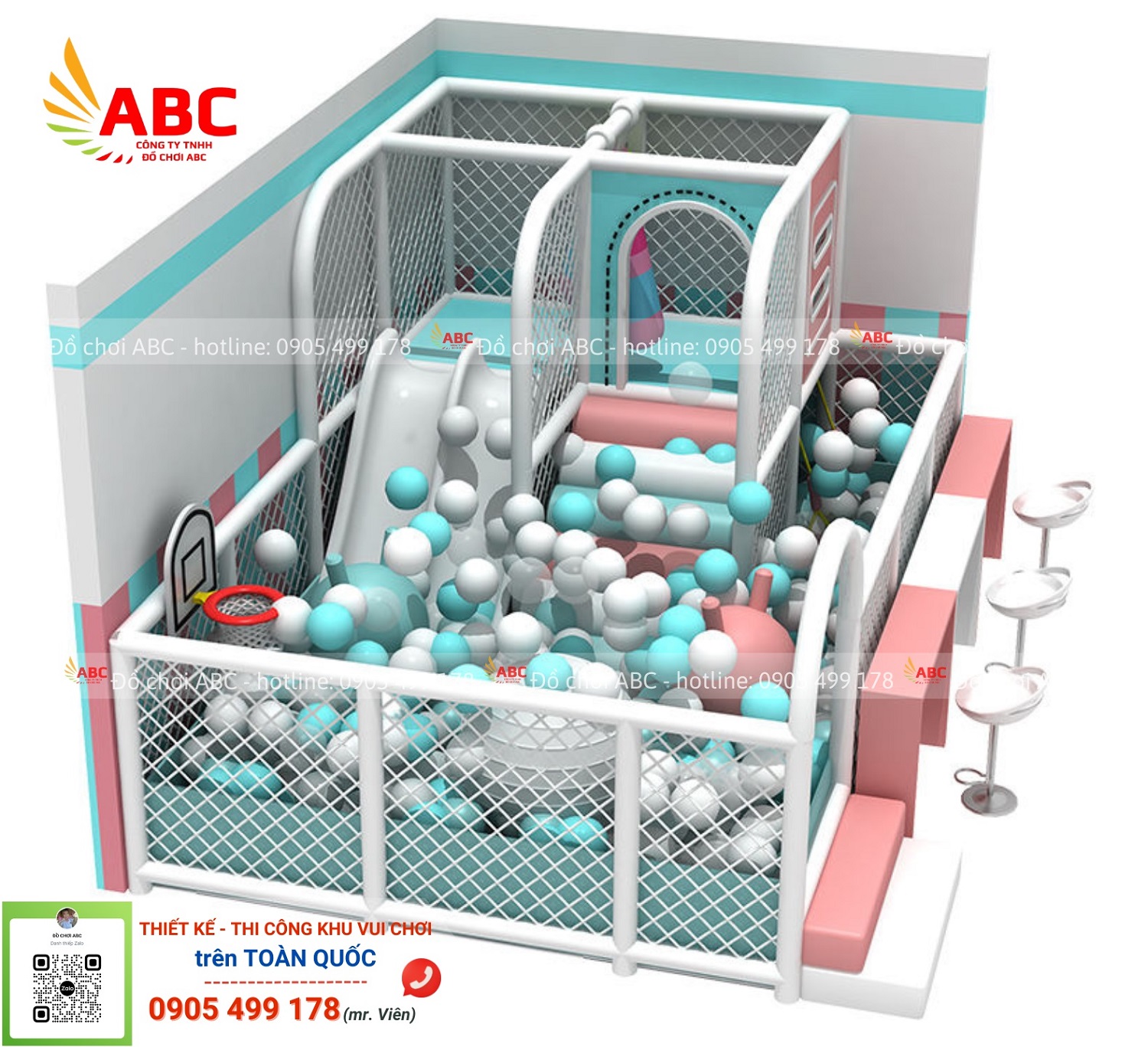 thiet-ke-khu-vui-choi-mini-4 KHU VUI CHƠI TRẺ EM 30M²