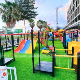 Thiết kế, lắp đặt sân chơi trẻ em ngoài trời