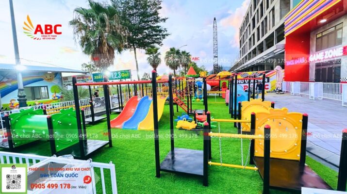 Thiết kế, lắp đặt sân chơi trẻ em ngoài trời