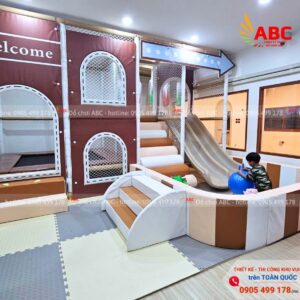 Thiết kế - lắp đặt khu vui chơi trẻ em 25m2