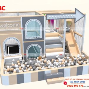 Mẫu thiết kế nhà banh mini