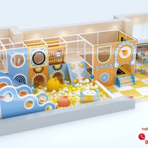 Mẫu thiết kế khu vui chơi trẻ em 90m2
