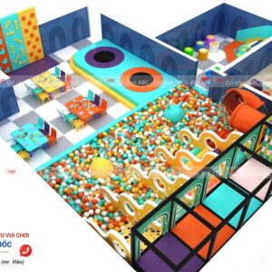 Mẫu thiết kế khu vui chơi trẻ em 150m²