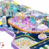 Mẫu thiết kế khu vui chơi trẻ em 340m2 - chủ đề vũ trụ