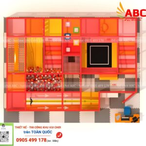 Mẫu Thiết Kế Khu Vui Chơi Trong Nhà 63m² 