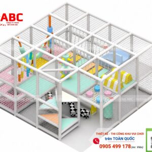 Mẫu thiết kế nhà banh liên hoàn 5x5m