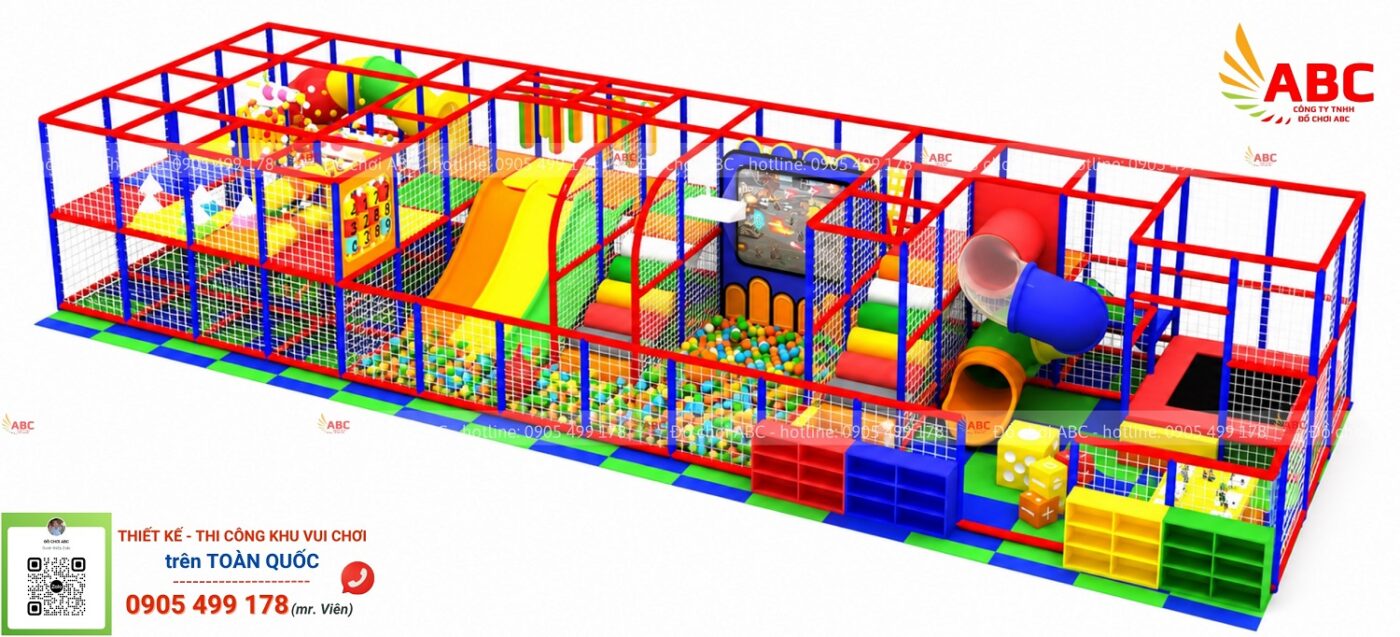 Các hạng mục trò chơi nổi bật nhà banh trẻ em